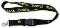 Black Cat Lanyard Keychain